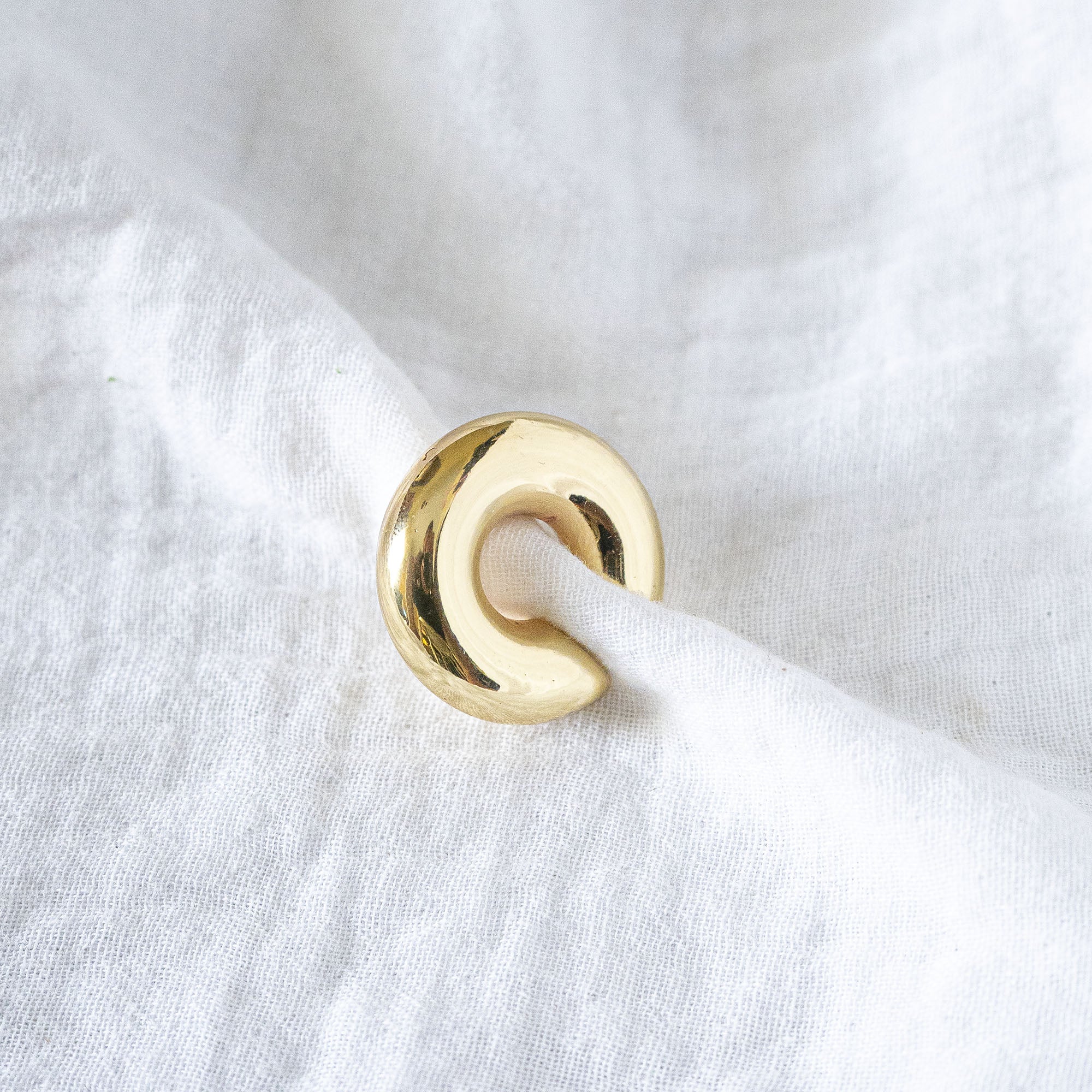 Chunky Gold Minimalist Ear Cuff