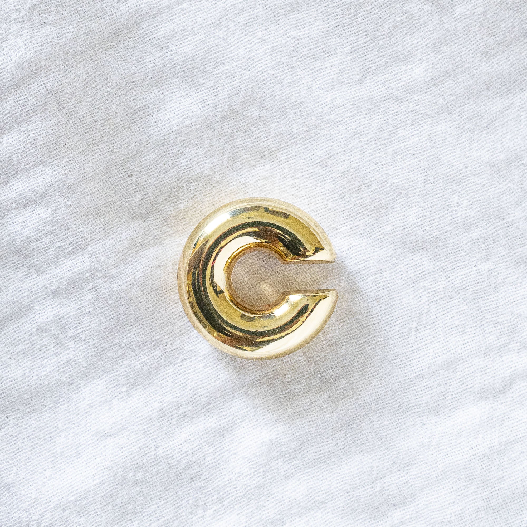 Chunky Gold Minimalist Ear Cuff