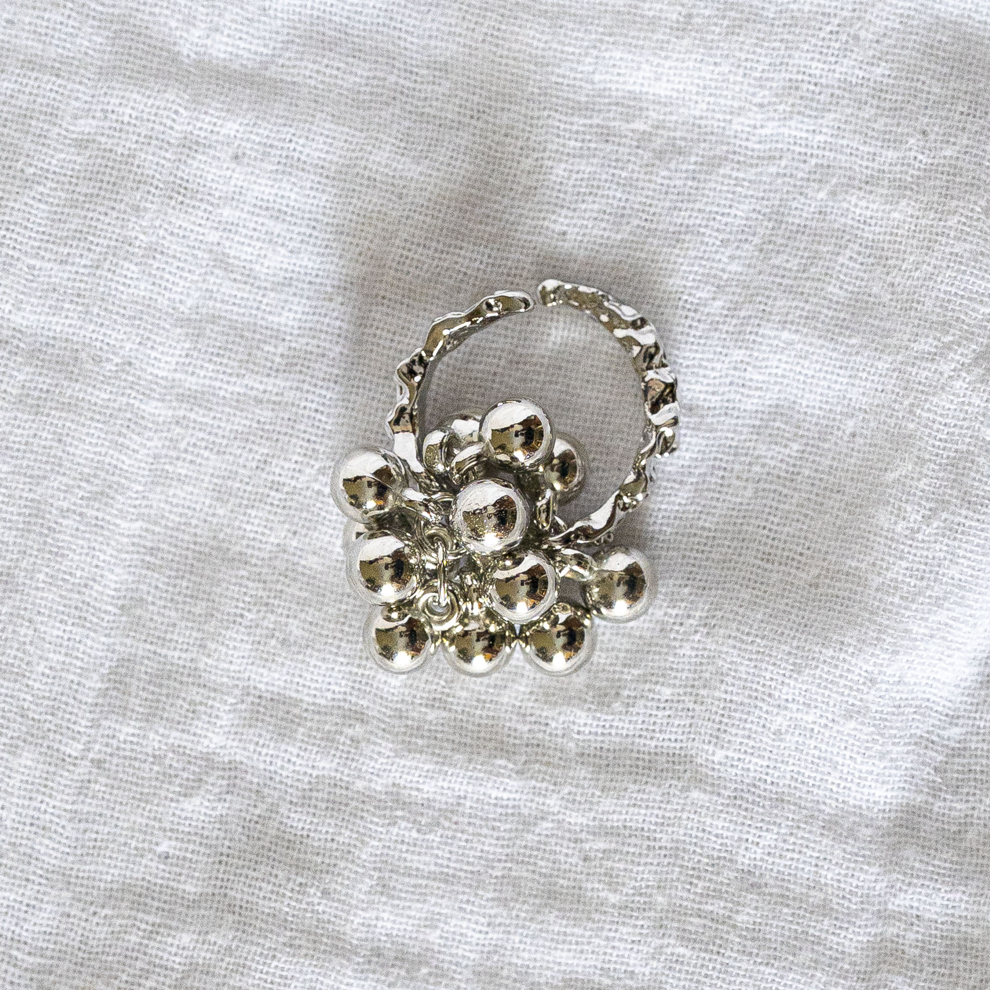 Bubble Ring Silver