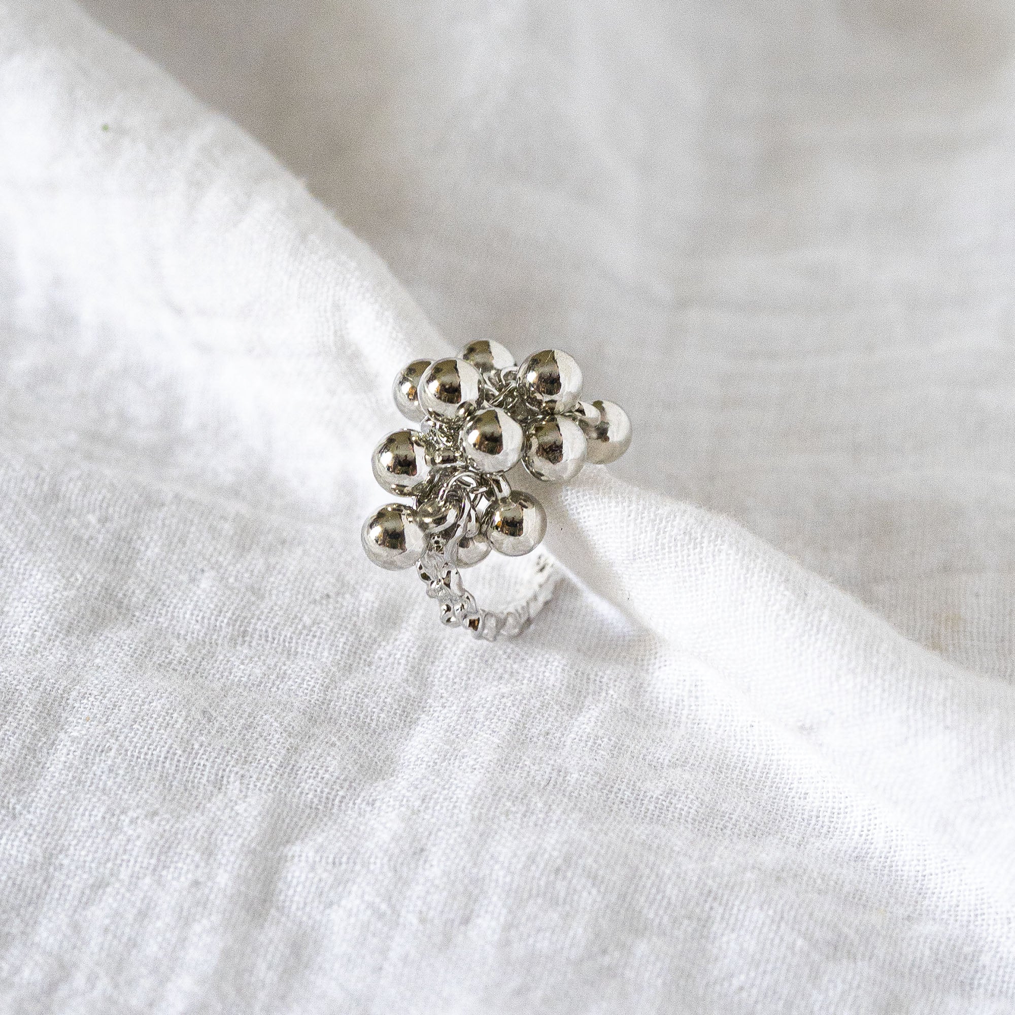 Bubble Ring Silver