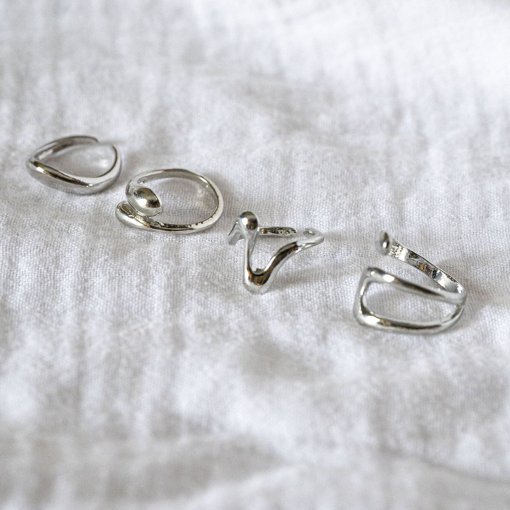 Stacking Rings Silver