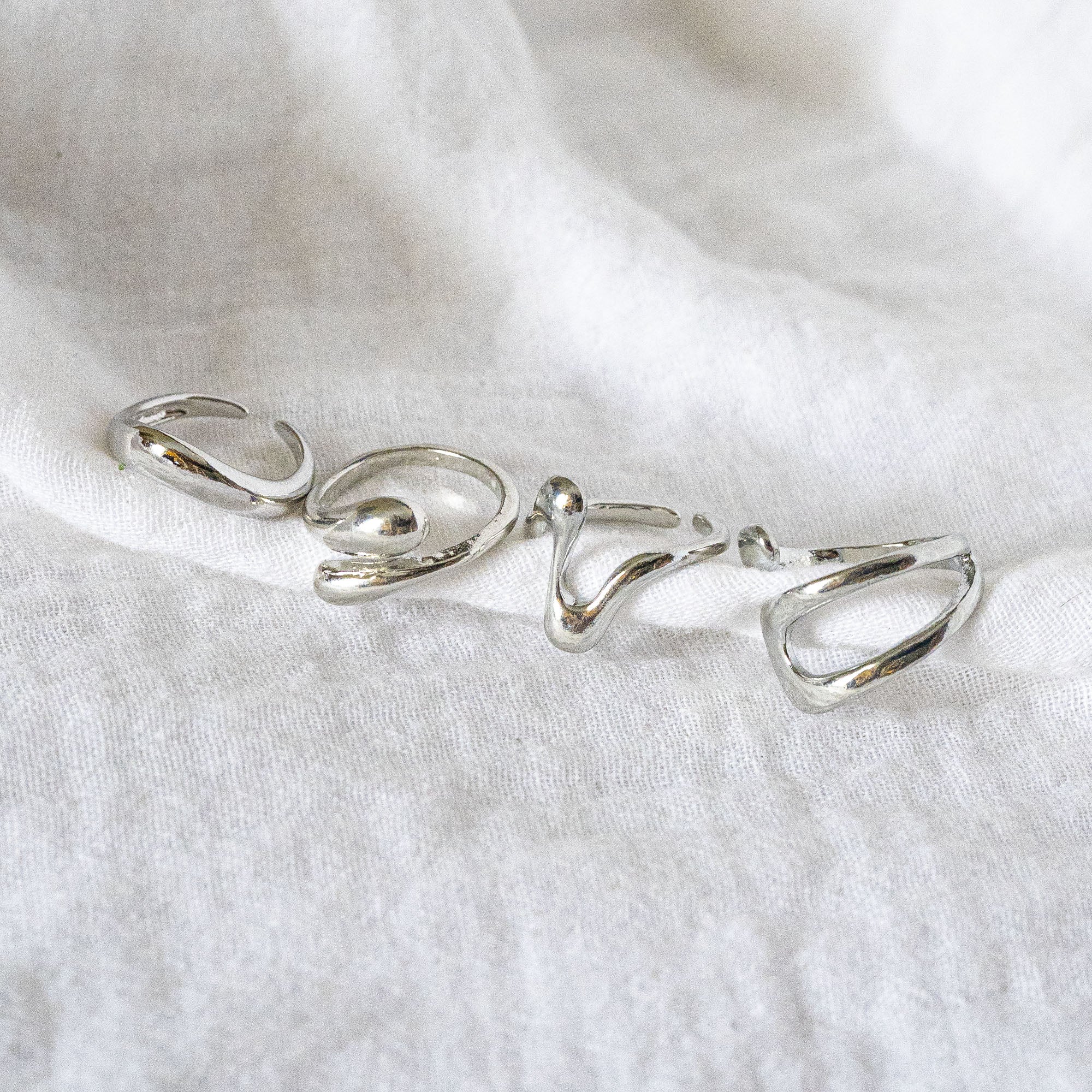 Stacking Rings Silver