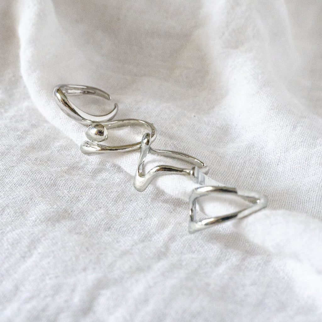 Stacking Rings Silver