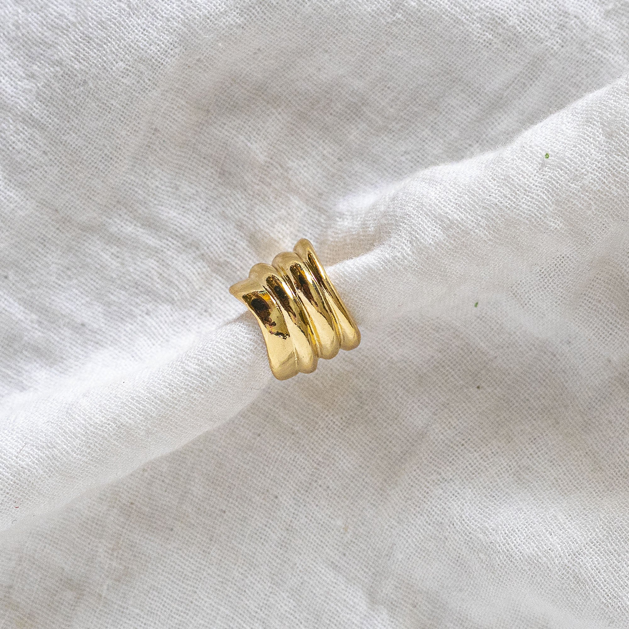 The Ribbed Ear Cuff