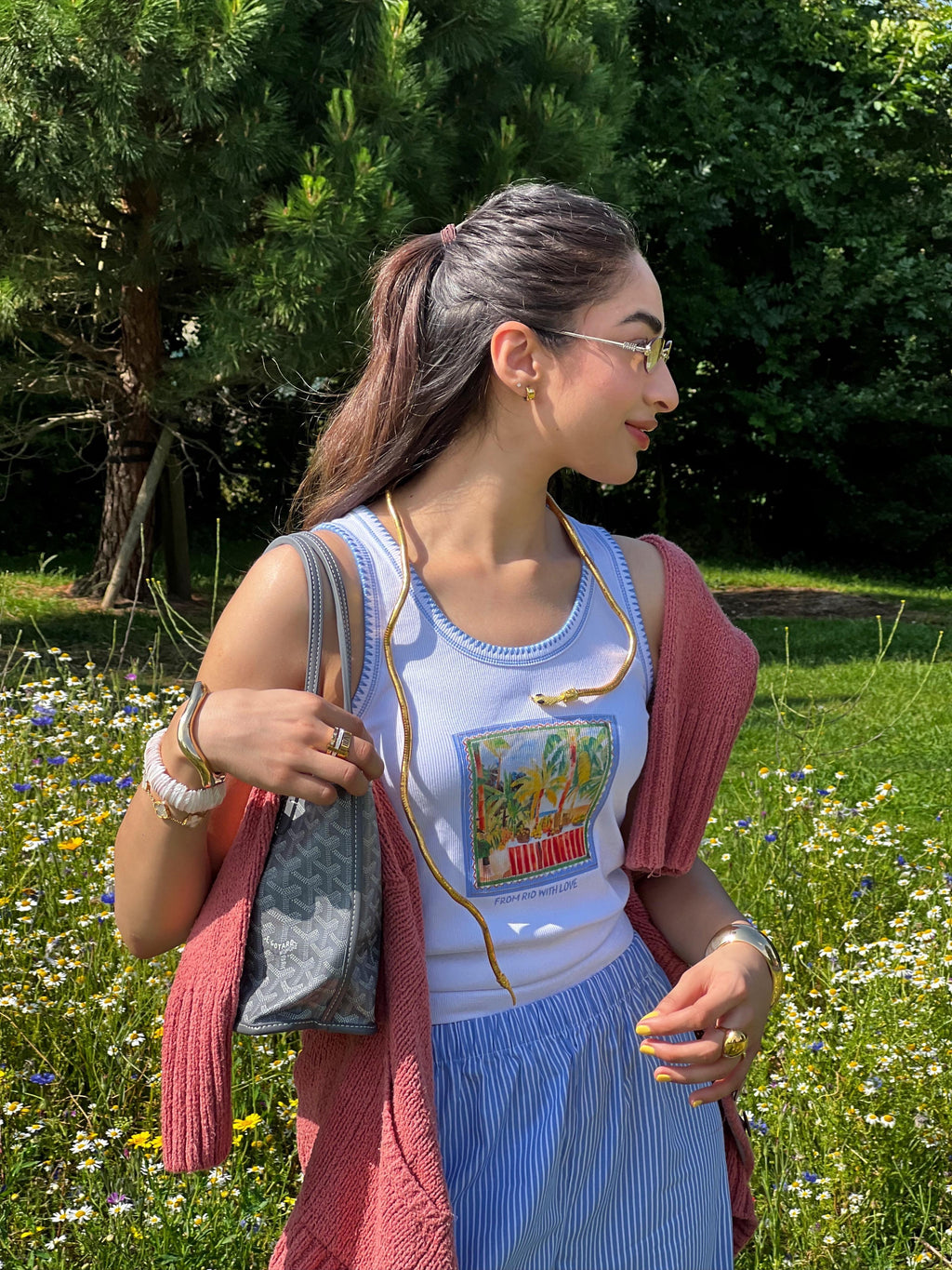 Snake Neck Piece Gold