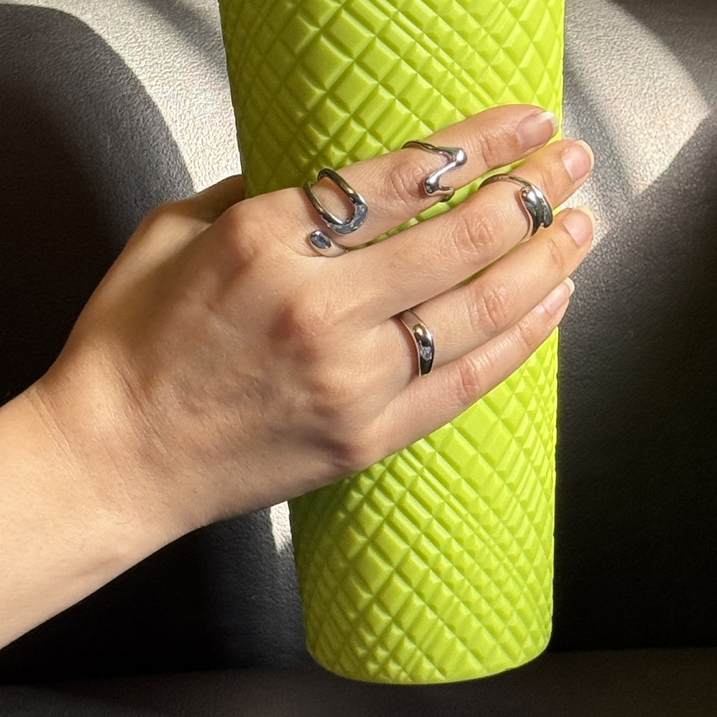 Stacking Rings Silver